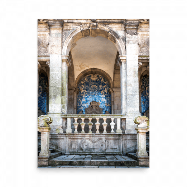 Tirage photo de Porto - Azulejos of the secondary entrance of the Se Cathedral - Porto 3