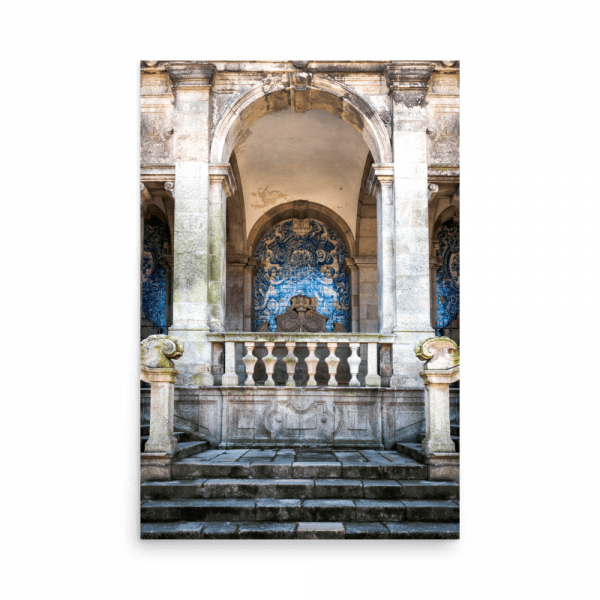 Tirage photo de Porto - Azulejos of the secondary entrance of the Se Cathedral - Porto 4