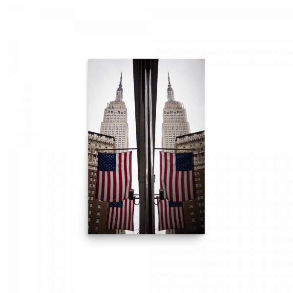 Tirage photo de New York "Empire Reflection" - NY - The Artistic Way