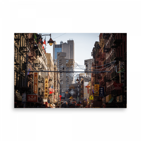 Tirage photo de New York "Welcome to Chinatown" - NY - The Artistic Way