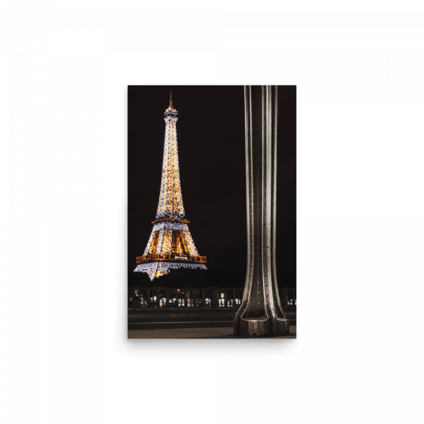 Tirage Photo de Paris "Eiffel Tower from Bir Hakeim at Night" - Paris - The Artistic Way