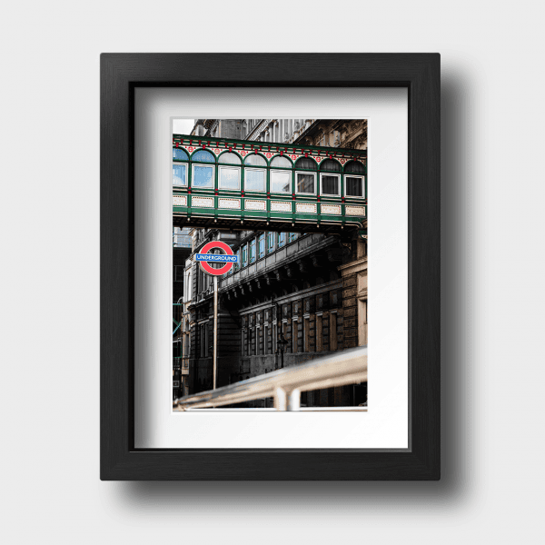 Tirage photo de Londres "London Underground Overground" - Londres - The Artistic Way