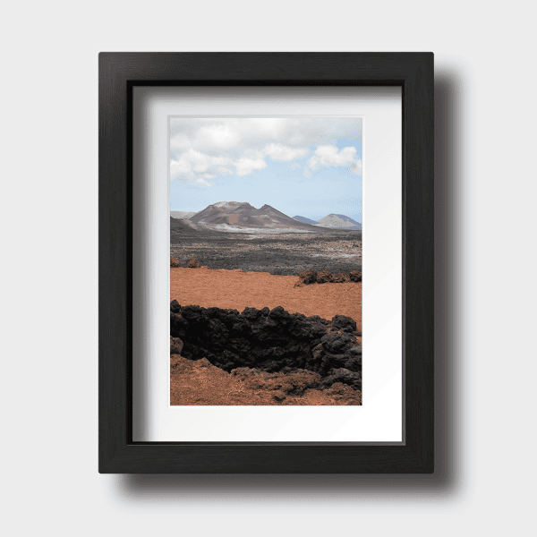 Tirage photo de Lanzarote "Timanfaya volcanos in Lanzarote" - Îles Canaries - The Artistic Way