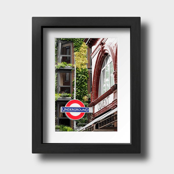 Tirage photo de Londres "Green Garden Coven Underground" - London - The Artistic Way