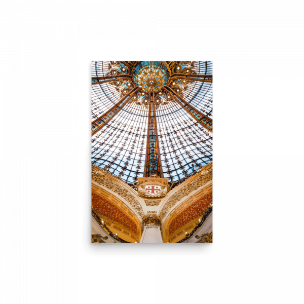 Tirage photo de Paris "Golden dome Lafayette" - Paris - The Artistic Way
