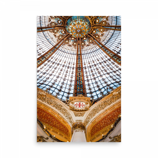 Tirage photo de Paris "Golden dome Lafayette" - Paris - The Artistic Way
